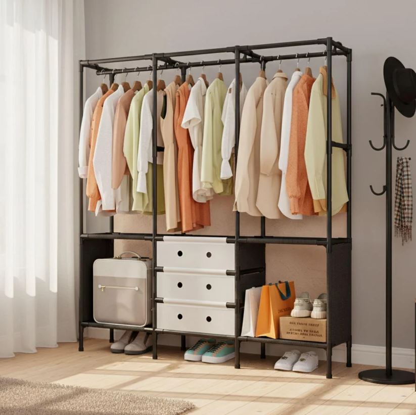 Closet lujo 3 cuerpos Con tapa Acrilico
